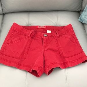 Red sexy shorts-Juniors